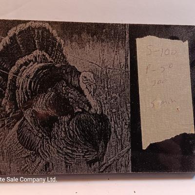 Three laser art tiles Turkey - Deer- owls