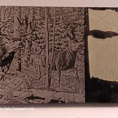 Three laser art tiles Turkey - Deer- owls