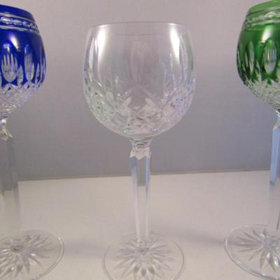 Assorted Waterford Crystal Wine Glasses