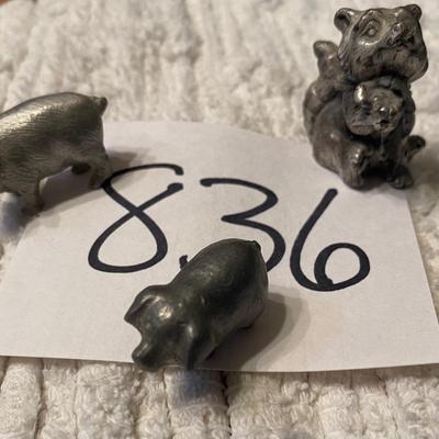 Pigs and Raccoon