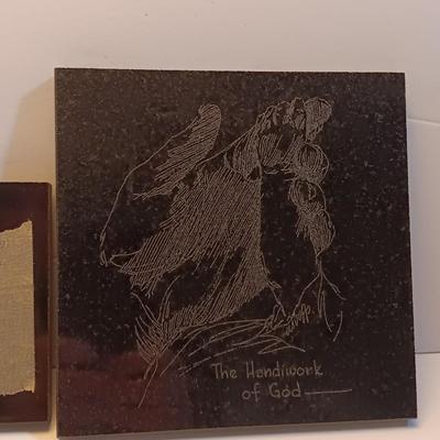 Laser art tiles - flower - the handwork of God - Turkey and a new pocketknife