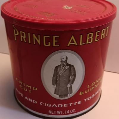 Prince Albert tins - Coors pottery ashtray - can openers