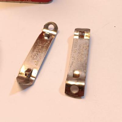 Prince Albert tins - Coors pottery ashtray - can openers