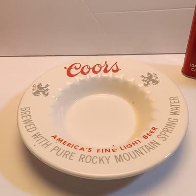 Prince Albert tins - Coors pottery ashtray - can openers
