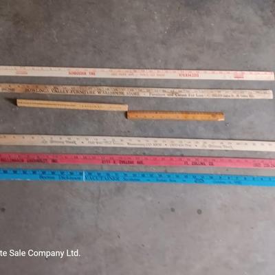 Collection of more yard sticks