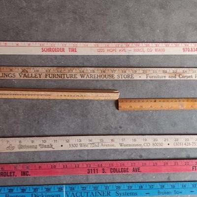 Collection of more yard sticks