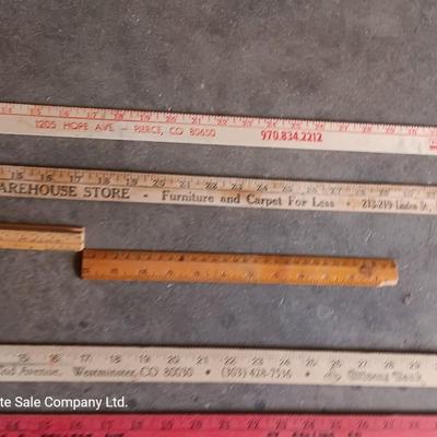Collection of more yard sticks