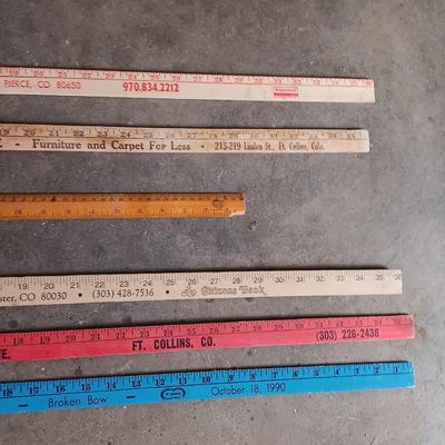 Collection of more yard sticks