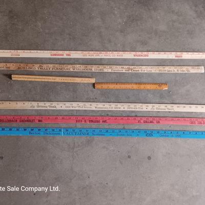 Collection of more yard sticks