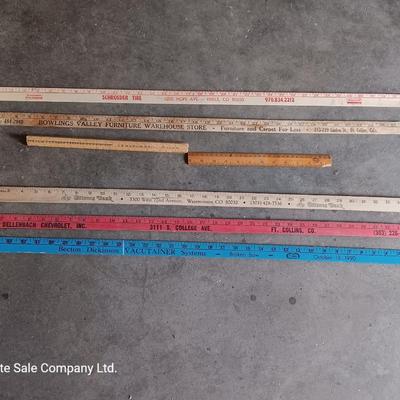Collection of more yard sticks