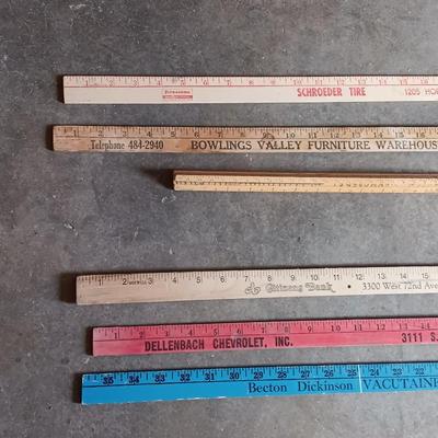 Collection of more yard sticks