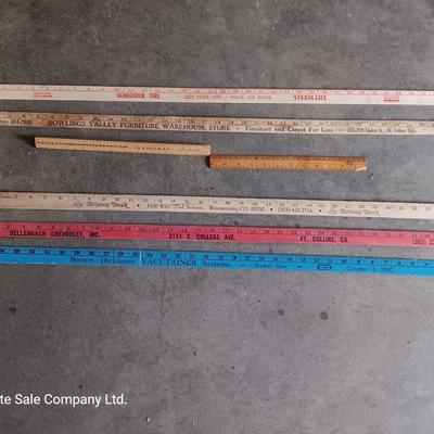 Collection of more yard sticks