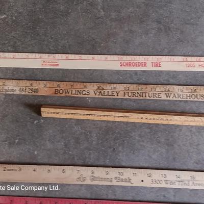 Collection of more yard sticks