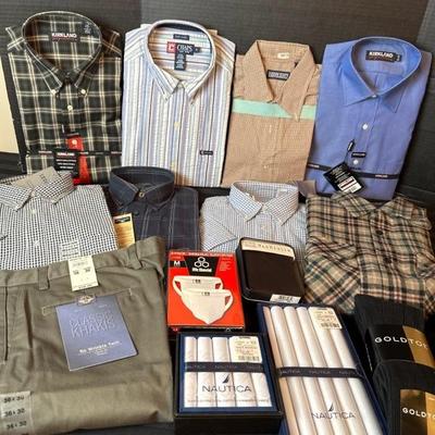 Lot 579 Mens shirts other items