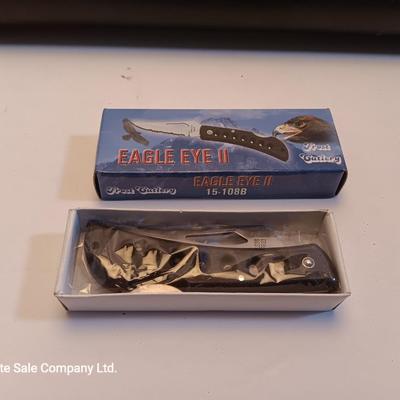 Fishing pole for the backpacker with new pocketknife - Pack rod model 30529 6'8"