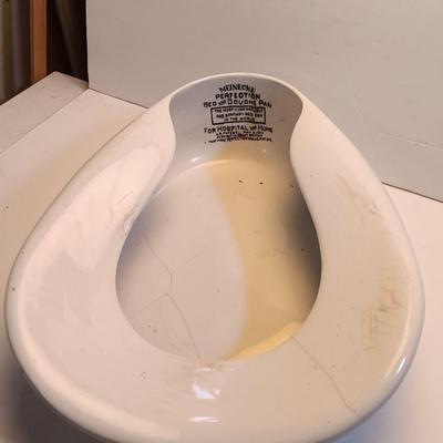 Antique Meinecke "Perfection" Bed Pan - Porcelain