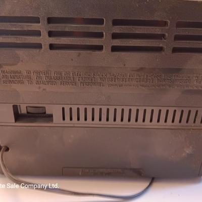 General Electric Model 7-2963A AM/FM/ TV PS AIR Instant weather electric or battery operated radio