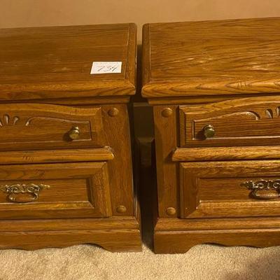 2 Matching Bed Stands