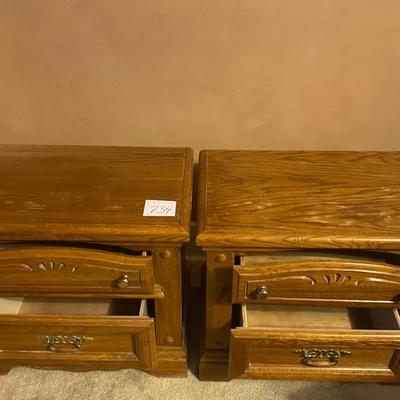2 Matching Bed Stands