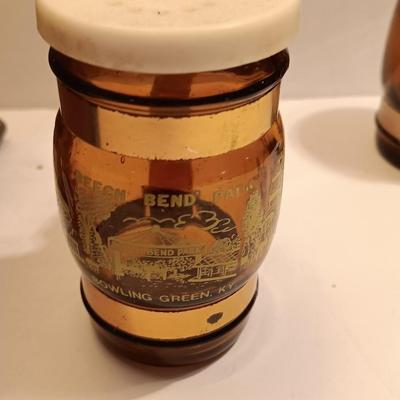 Coffee bean grinder with salt & pepper shakers
