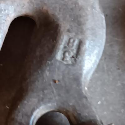 Tow chain with two steel hooks