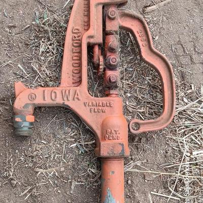 Outdoor frost-free water hydrant