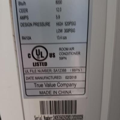 Homepointe window room air conditioner unit