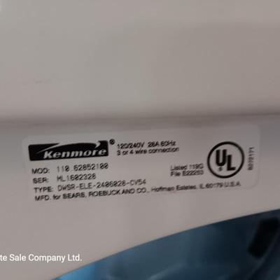 Kenmore 80 series dryer