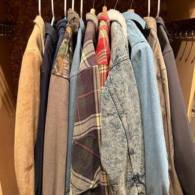 Lot 592 Mens jackets