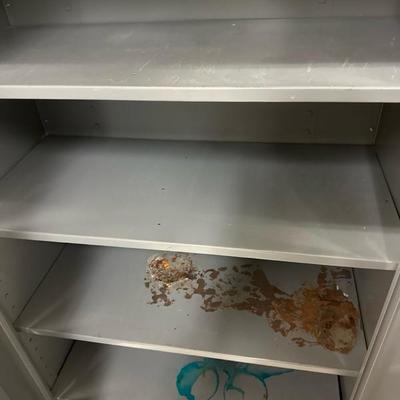 Lot 602 Dayton brand metal storage cabinet 3‘ x 6‘