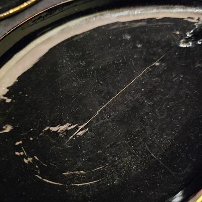 Assortment of Gold Lacquer Ware Bowls (D-JS)