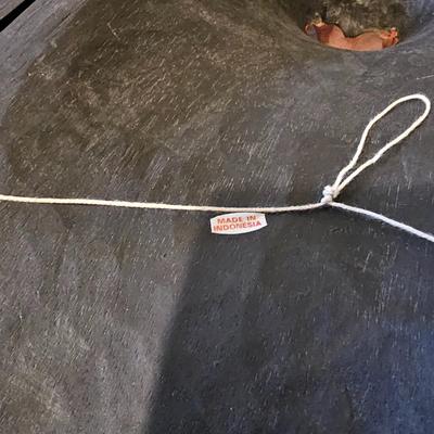 Pair of Balinese Wood Carved Tribal Masks (D-JS)