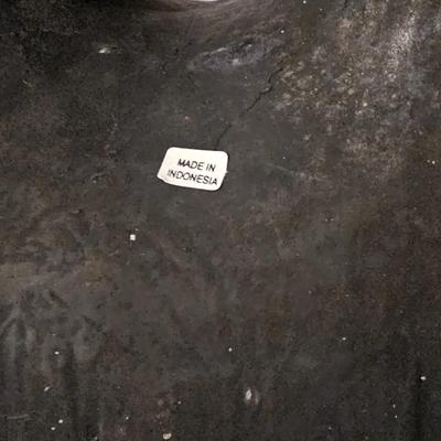 Pair of Balinese Wood Carved Tribal Masks (D-JS)