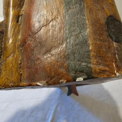 Indonesian Carved Wood Bell (BS-JS)