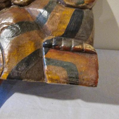 Indonesian Carved Wood Bell (BS-JS)