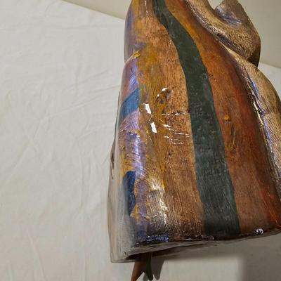 Indonesian Carved Wood Bell (BS-JS)