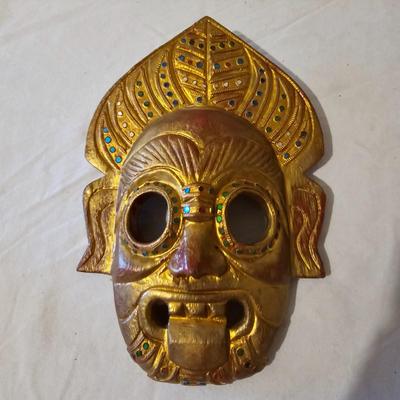 Two Handcarved Masks & More (BS-JS)
