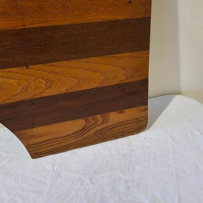 Two Wooden Serving and Lap Trays (BS-JS)