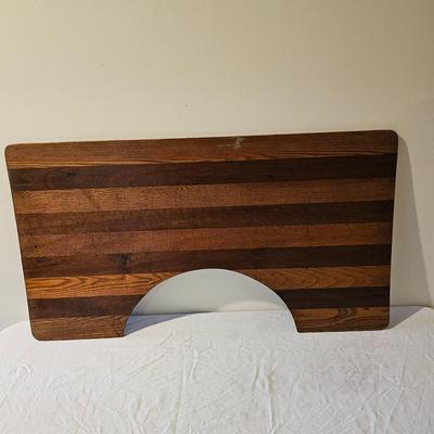 Two Wooden Serving and Lap Trays (BS-JS)