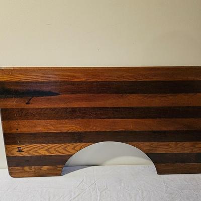 Two Wooden Serving and Lap Trays (BS-JS)