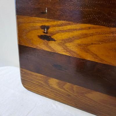 Two Wooden Serving and Lap Trays (BS-JS)