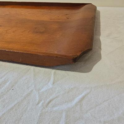 Two Wooden Serving and Lap Trays (BS-JS)