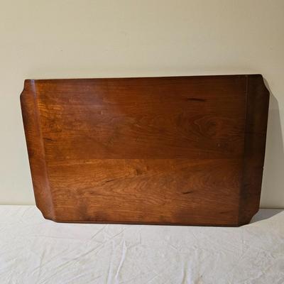 Two Wooden Serving and Lap Trays (BS-JS)