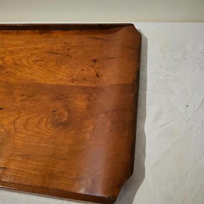 Two Wooden Serving and Lap Trays (BS-JS)