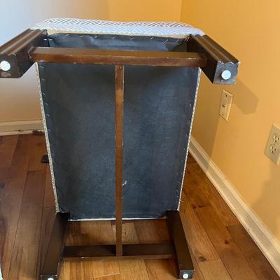 Upholstered Wingback Chair & Ottoman (PB-MG)