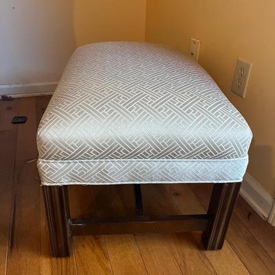 Upholstered Wingback Chair & Ottoman (PB-MG)