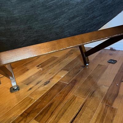 Upholstered Wingback Chair & Ottoman (PB-MG)