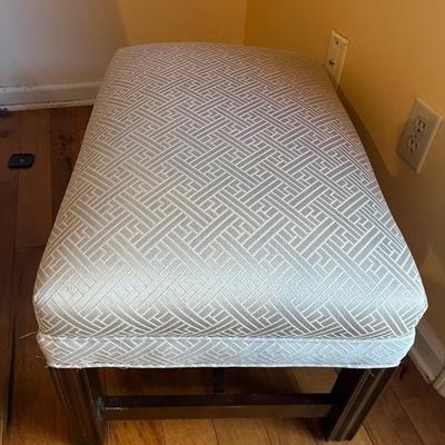 Upholstered Wingback Chair & Ottoman (PB-MG)