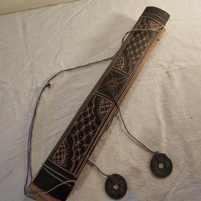 Wood Block Print Book & Palm Leaf Scroll (D-JS)