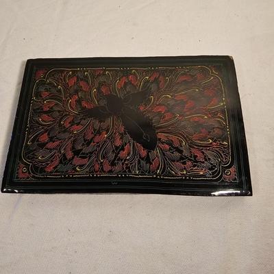 Wood Block Print Book & Palm Leaf Scroll (D-JS)